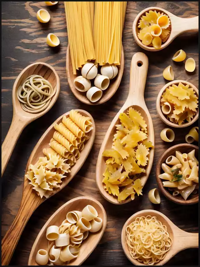 Panorámica Pastas Poster