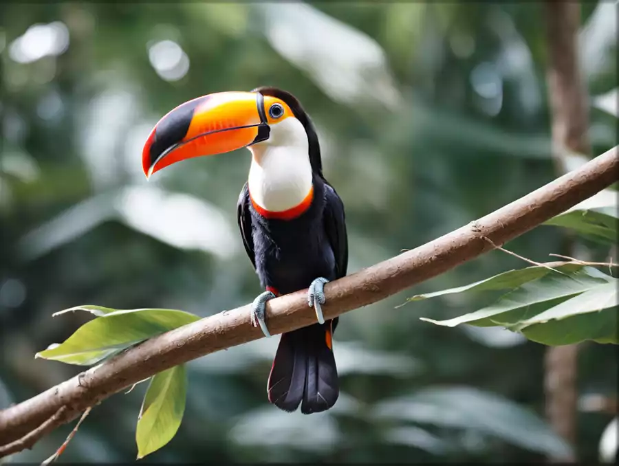 Atrapando Miradas En La Selva Lienzo